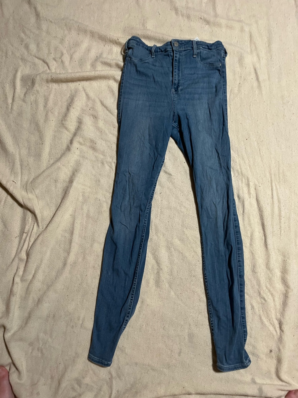 Vintage Hollister Women's Skinny Jeans.